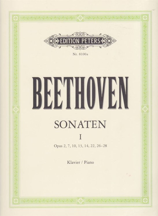 BEETHOVEN Piano Sonatas - Volume 1