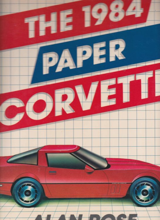 1984 PAPER CORVETTE