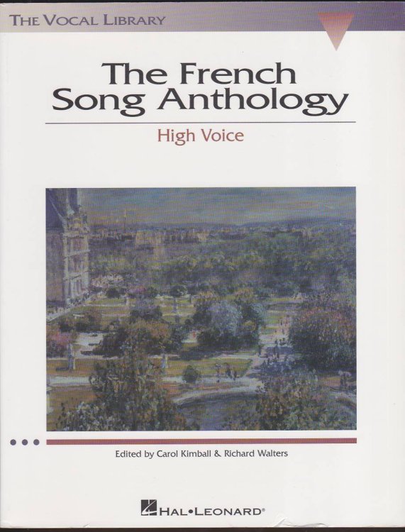 THE FRENCH SONG ANTHOLOGY High Voice