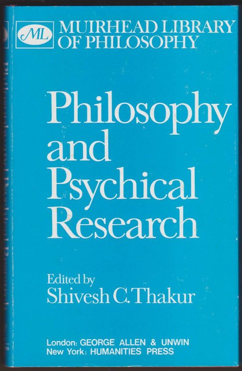 PHILOSOPHY AND PSYCHICAL RESEARCH