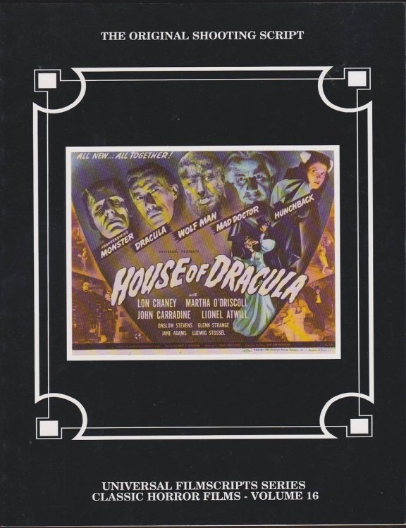 MAGICIMAGE FILMBOOKS PRESENTS HOUSE OF DRACULA