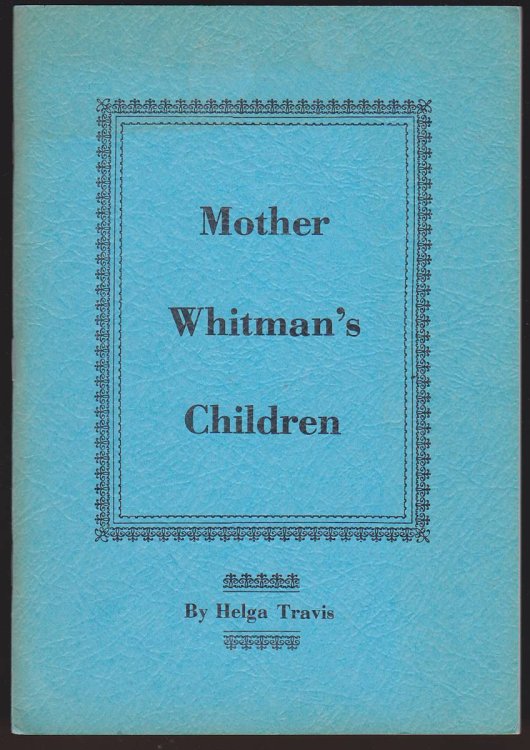 MOTHER WHITMAN'S CHILDREN