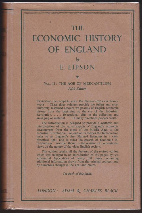 THE ECONOMIC HISTORY OF ENGLAND (3 VOLUME SET)