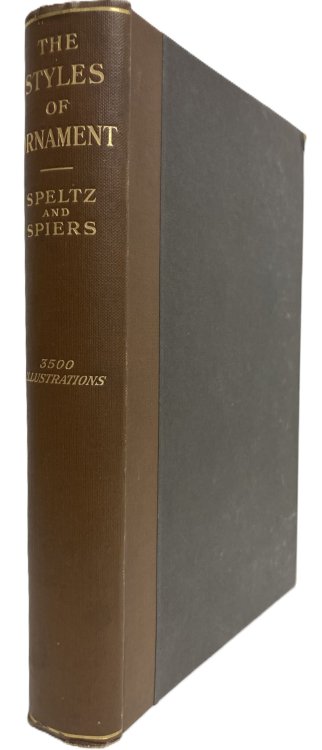 THE STYLES OF ORNAMENT FROM PREHISTORIC TIMES TO THE MIDDLE OF THE XIXTH CENTURY A SERIES OF 3500 EXAMPLES ARRANGED IN HISTORICAL ORDER, WITH DESCRIPTIVE TEXT, FOR THE USE OF ARCHITECTS, DESIGNERS, CRAFTSMEN AND AMATEURS