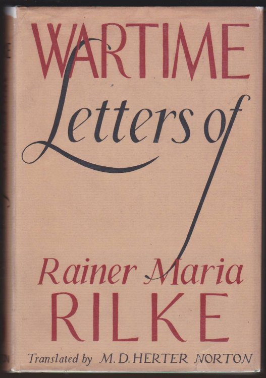 WARTIME LETTERS OF RAINER MARIA RILKE 1914-1921