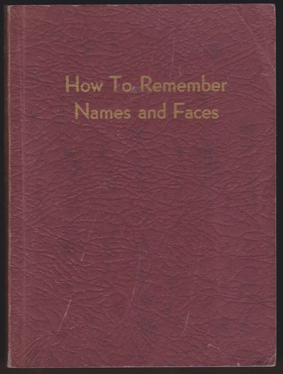 HOW TO REMEMBER NAMES AND FACES