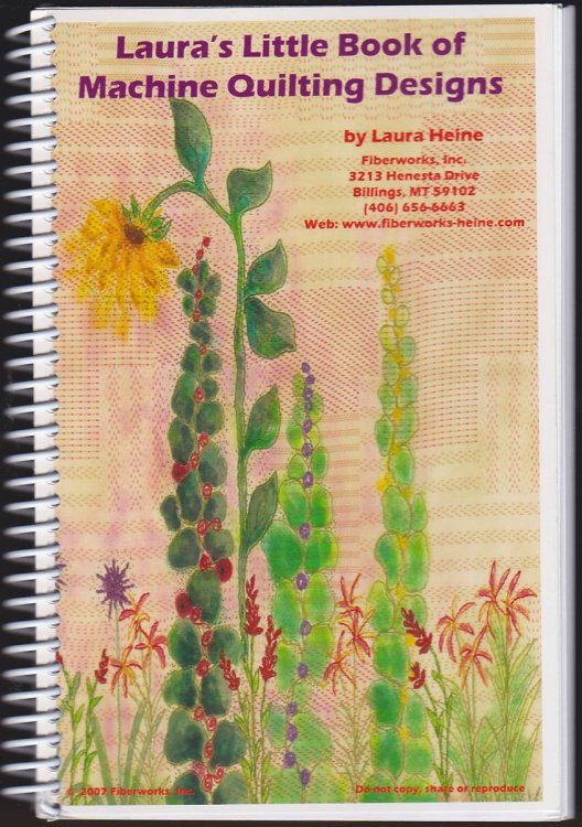 LAURA'S LITTLE BOOK OF MACHINE QUILTING DESIGNS