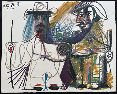 Au Baiser d'Avignon. With 12 lithographs by Picasso.