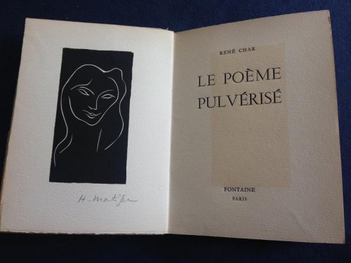 Le pome pulvris. With one linogravure signed by Matisse