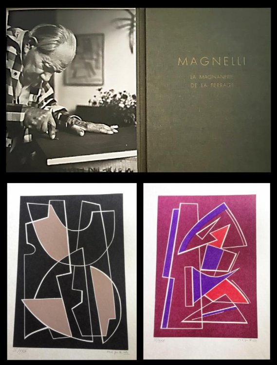 La Magnanerie de Ferrage. With 12 linocuts signed by Magnelli
