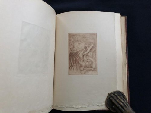 Renoir et ses amis. Deluxe edition with a dry point by Renoir in double state.