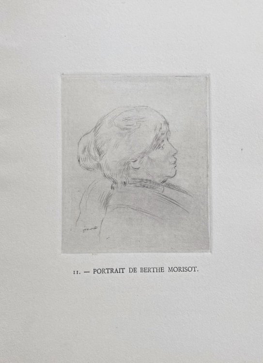 RENOIR par Theodor Duret. With one original drypoint.