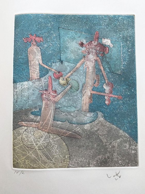 SUR MATTA. With 2 etchings signed and numbered.