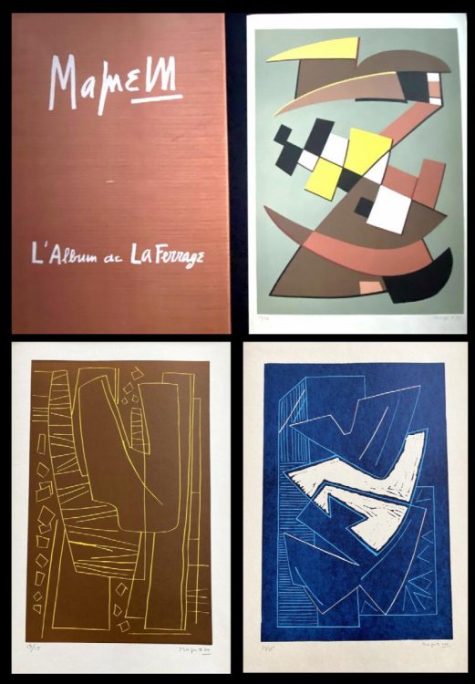 MAGNELLI Album de la Ferrage. 1970. With 10 original prints signed.