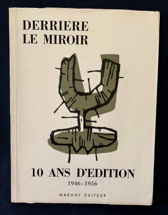 Derrire le Miroir 92-93 10 ans d'Edition 1946-1956. Original lithographs by Mir, Chagall and Bazaine