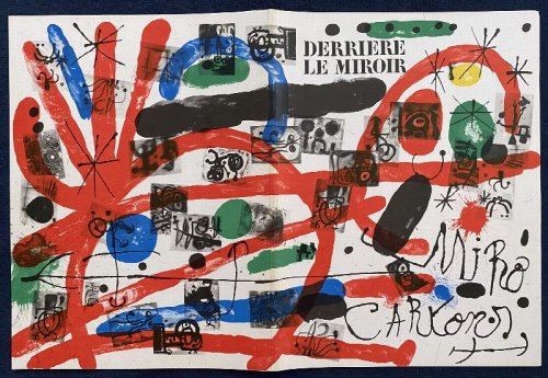 Derrire le Miroir 151-152 Cartones Mir. 1965
