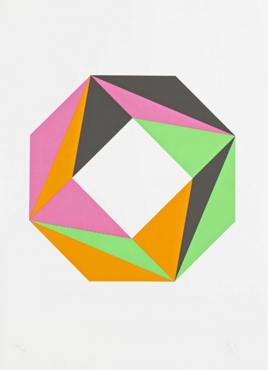 Untitled. Silkscreen Signed and Numbered