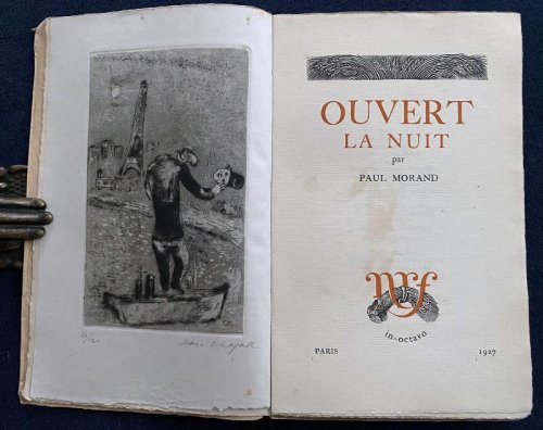 Chagall, Marc. Ouvert La Nuit