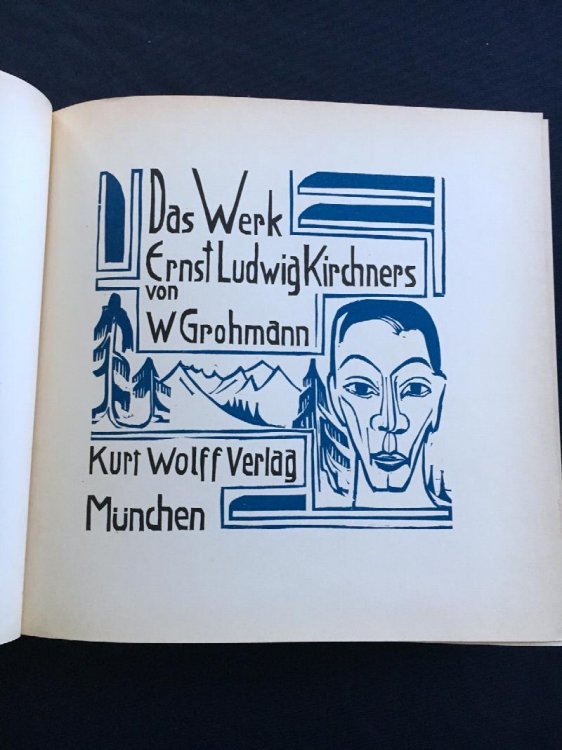 Das Werk, Ernst Ludwig Kirchners. 1926, with 6 woodcuts