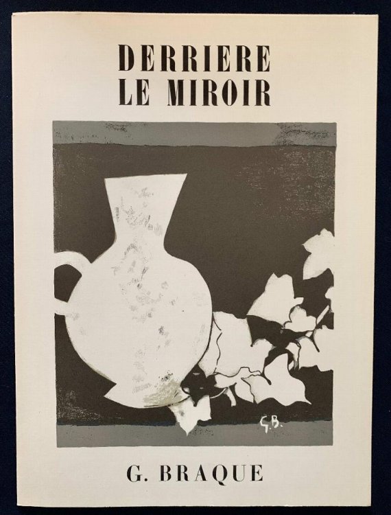 Derrire le Miroir 25-26 Jan-Feb 1950. With one lithograph by G. Braque.