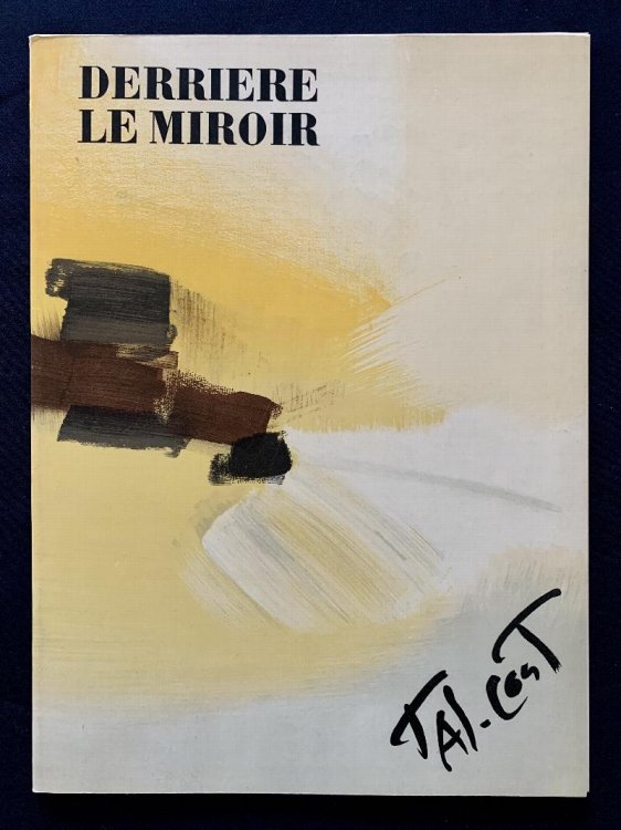 Derrire le Miroir 114 April-Mai 1959. With 2 original lithographs by Tal-Coat