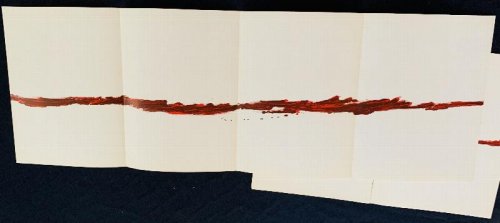 Derrire le Miroir 180 Tpies, 1969. With one original lithograph extending over 28 pages