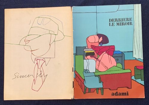 Derrire le Miroir 188 Adami, 1970. With 9 original lithographs
