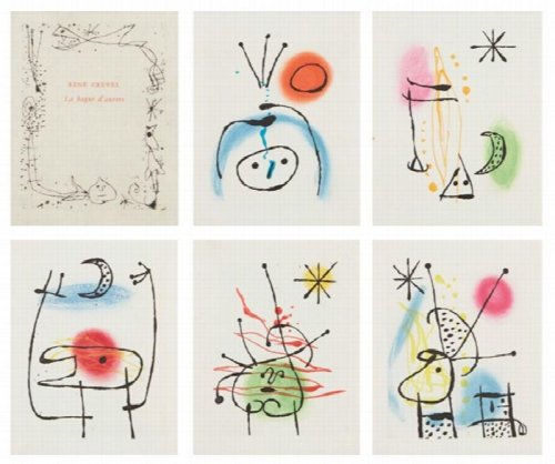 La Bague d'aurore. With a dry point and with 5 original etchings by MIR