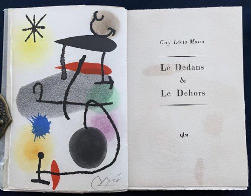 Le Dedans & Le Dehors. Deluxe Edition with an aquatint signed and numbered