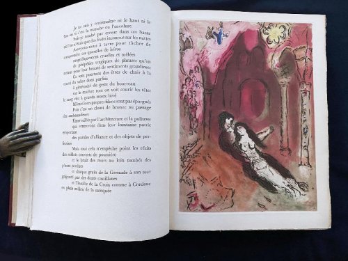 Paroles Peintes I, 1962. with 14 etchings by Chagall, Braque, Magnelli Ernst and others.