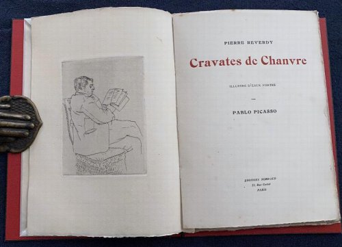 Cravates de Chanvre. One of the 30 copies illustrated with 3 etchings by Pablo Picasso