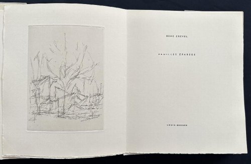 Feuilles parses. (Scattered leaves). Giacometti, Miro, Lam, Bellmer, Arp and others