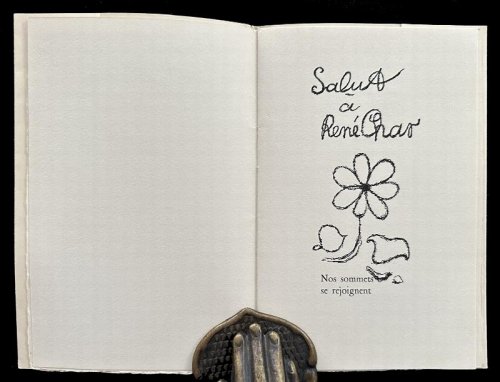 Salut Ren Char. P.A.Benoit Mars 1955