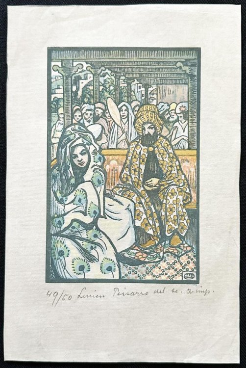Histoire de la Reine du Matin et de Soliman Prince des Genies. Copy enriched with a suite of the engravings on China paper + two prints numbered.