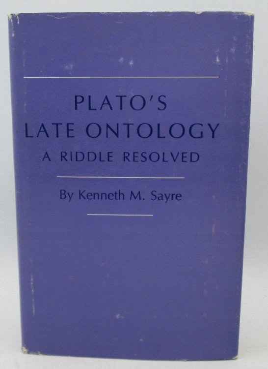 Plato's Late Ontology: A Riddle Resolved