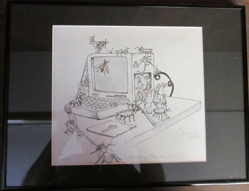 Working the Bugs Out Print: John DiAmicis (Signed & Numbered)