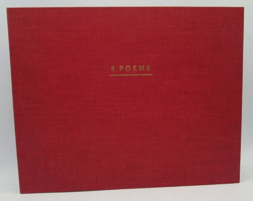 8 Poems by Michael Benedikt, Illustrations by June Hildebrand (Signed Ltd Ed)