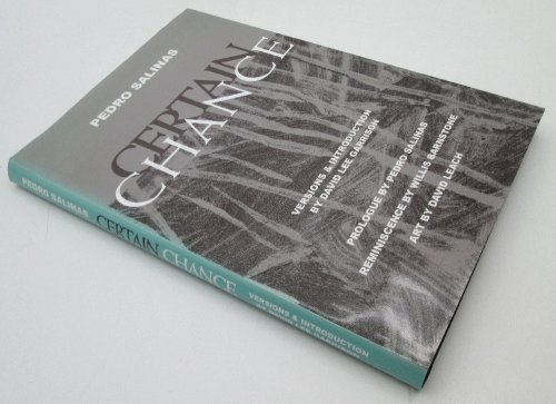 Certain Chance, Poems by Pedro Salinas