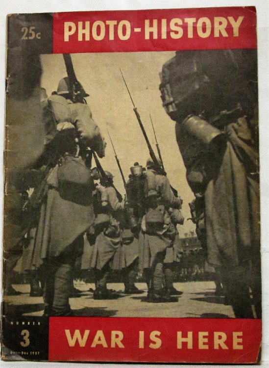 Photo-History: 3 October-December 1937 War is Here
