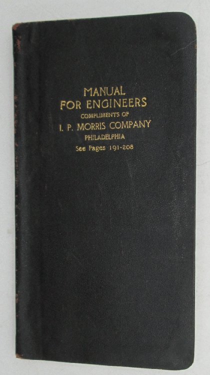 Manual for Engineers: Tables and Other Data for Engineers and Business Men