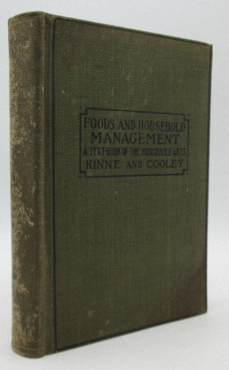 Foods and Household Management, A Textbook of the Household Arts