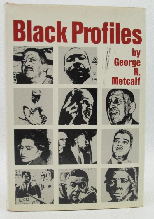 Black Profiles by George R. Metcalf (Signed 1st Ed)