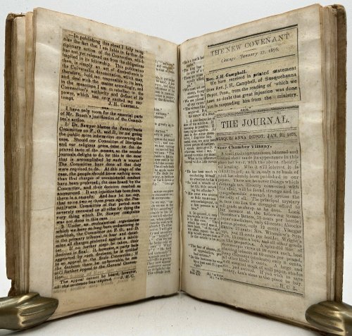 Scrapbook of Universalist Rev. J.H. Campbell 1875