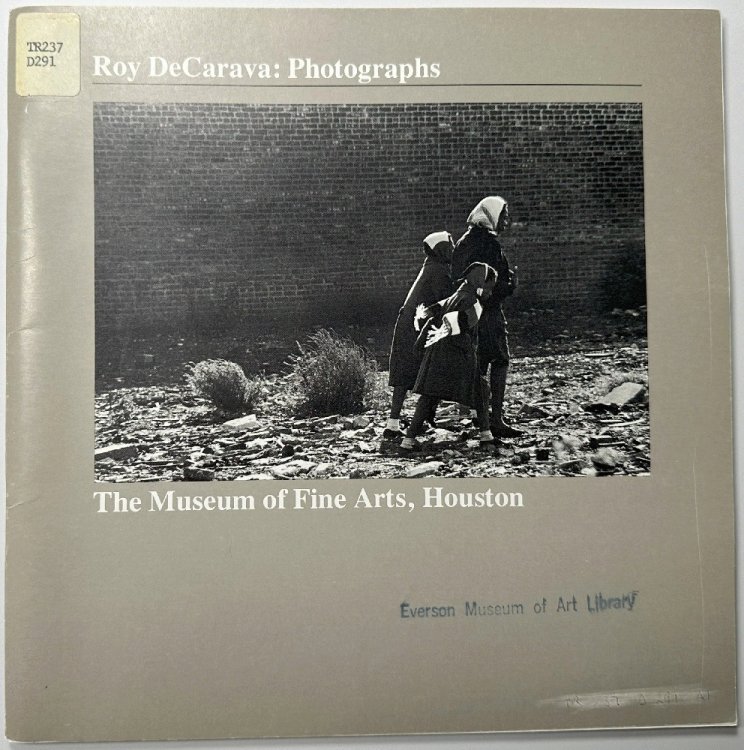 Roy DeCarava Photographs Houston 1975