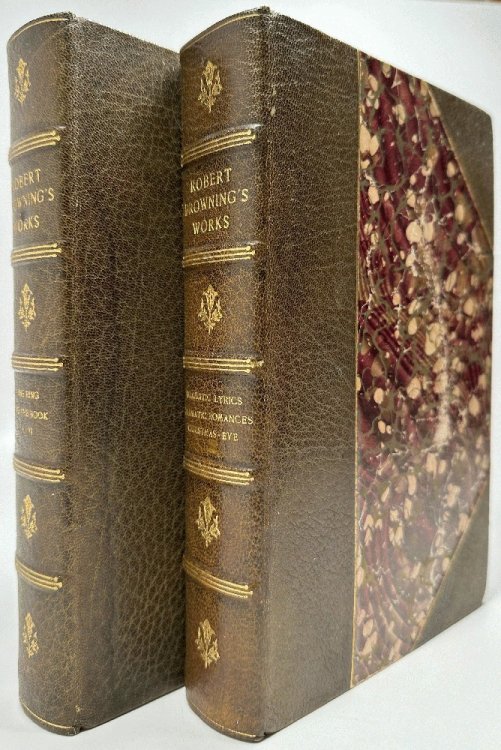 Robert Browning Works 2 Volumes: Dramatic Lyrics, The Ring and the Book Books I-VI