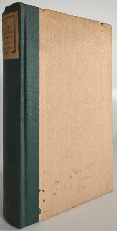 The Ecstasies of Thomas De Quincey