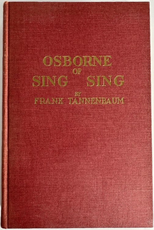 Osborne of Sing Sing by Frank Tannenbaum