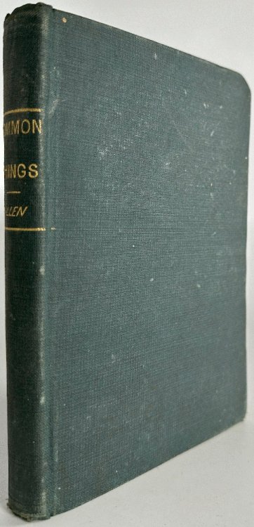 History and Mystery of Common Things