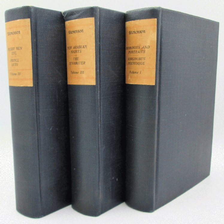 The Works of Robert Louis Stevenson 3 Vol: Dr. Jekyll, Arabian Nights & More