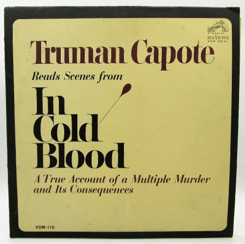 Truman Capote Reads Scenes From In Cold Blood Vinyl LP Record